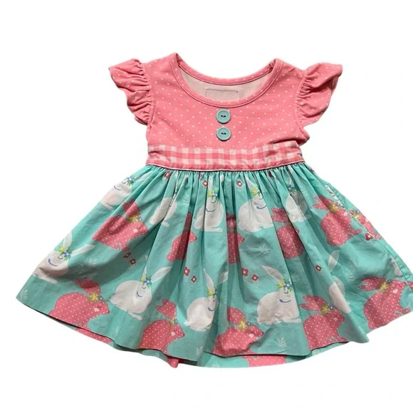 Eleanor Rose Dresses Eleanor Rose Bunny Easter Dress 2m Poshmark